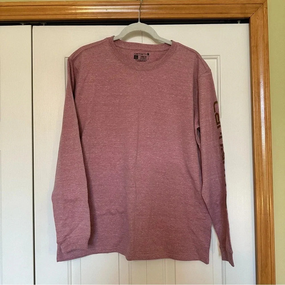 Carhartt Shirt Long Sleeve Graphic Logo Tee - Picture 1 of 7
